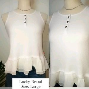 Lucky Brand | Peplum Top